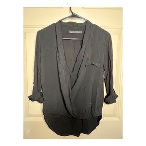 ⚫️ Black Flowy Lightweight Zara Blouse ⚫️